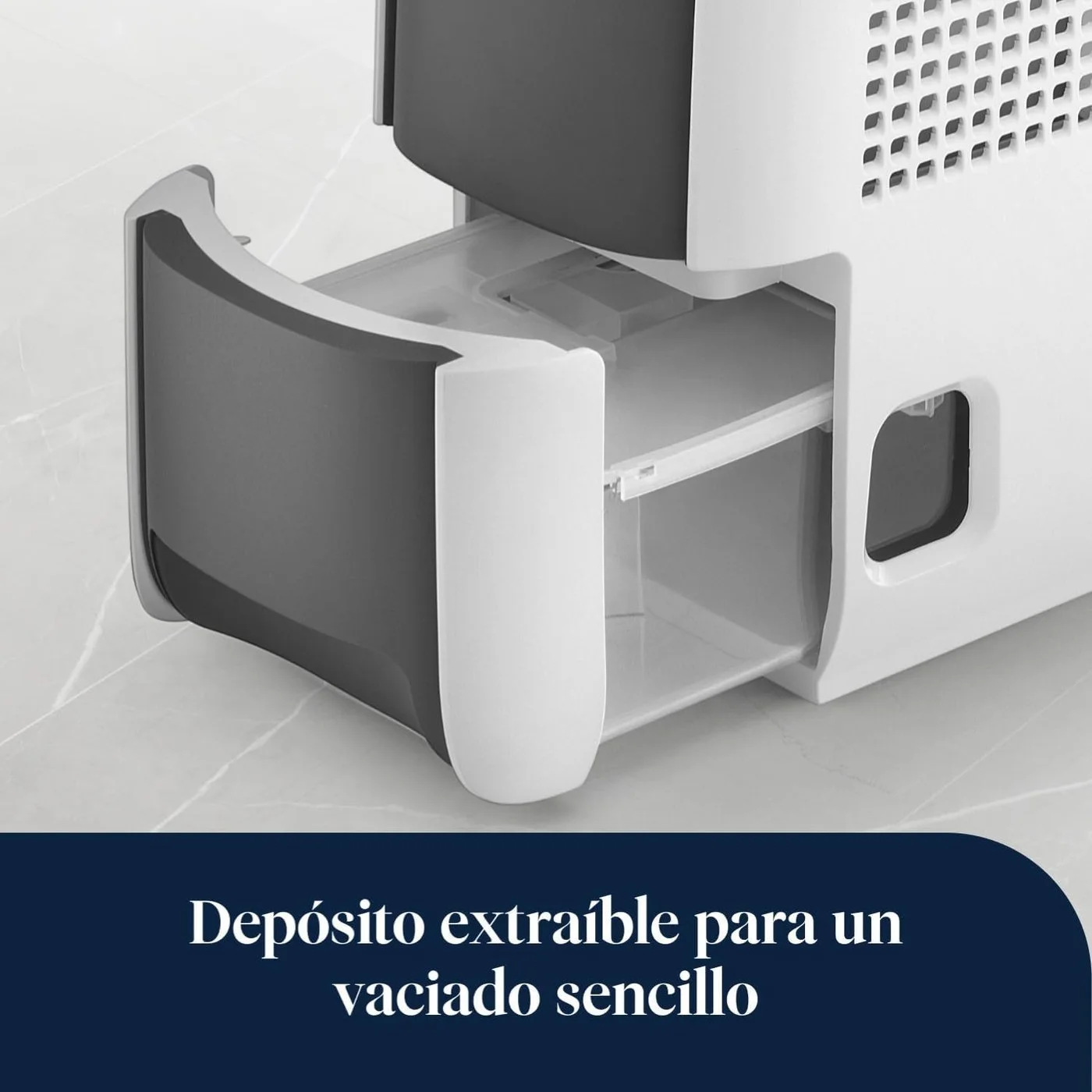 Depósito extraíble del DeLonghi DNS65