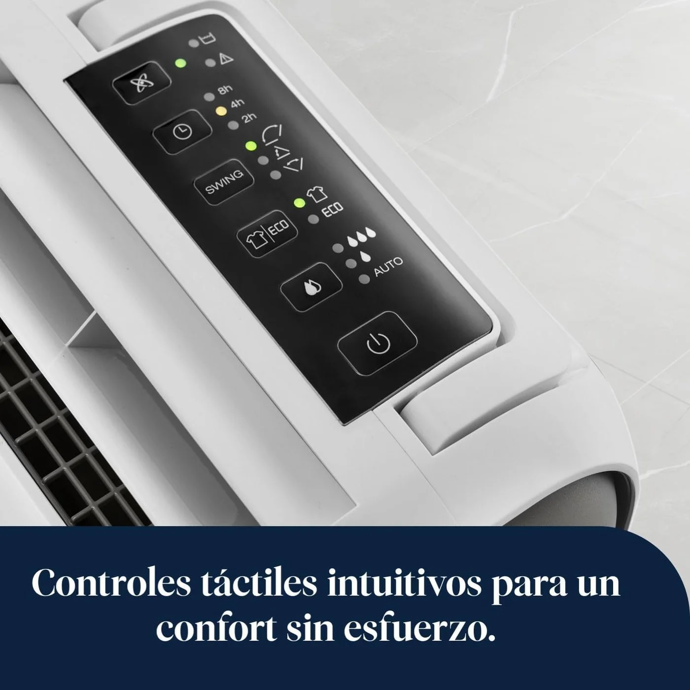 Panel de control del DeLonghi DNS65