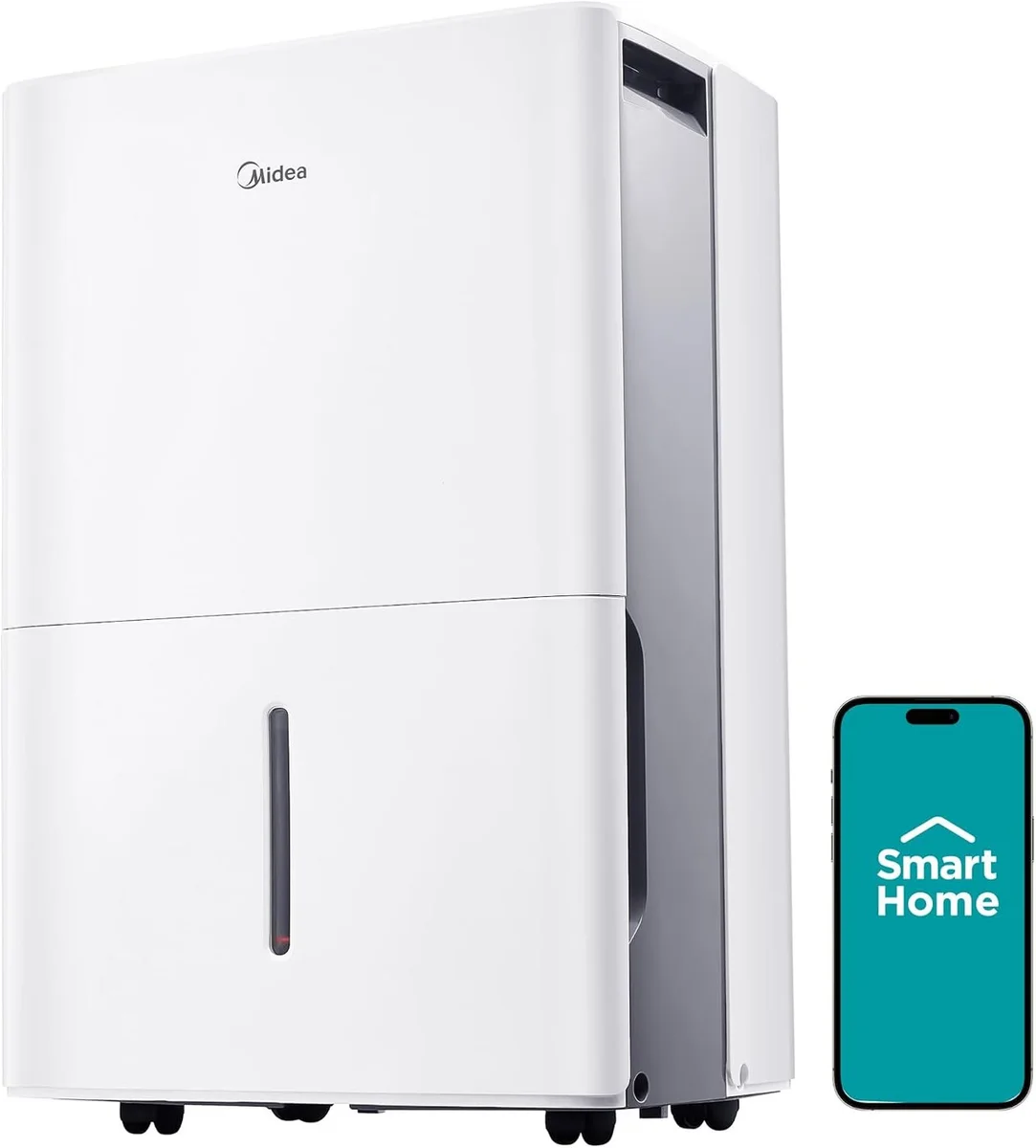 Vista lateral del Midea 20L
